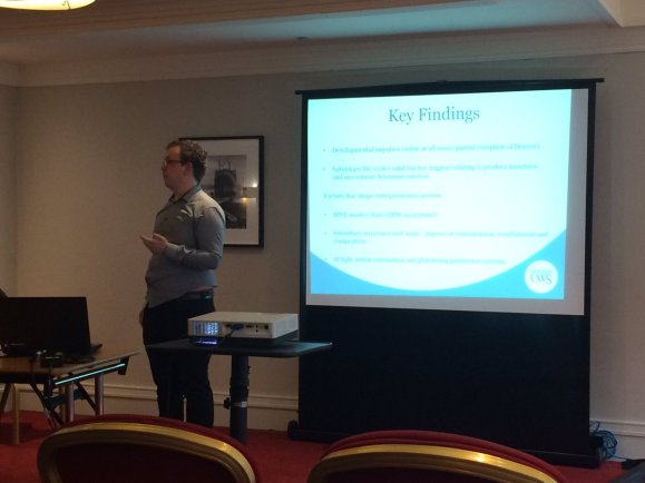 @ewangibbs on US manufacturing multinationals in  #Scotland #abh2017 #Glasgow